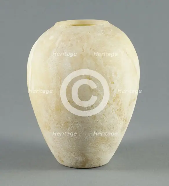 Vessel, Egypt, Early Dynastic Period-Old Kingdom, Dynasty 1-6 (about 3000-2181 BCE). Creator: Unknown.