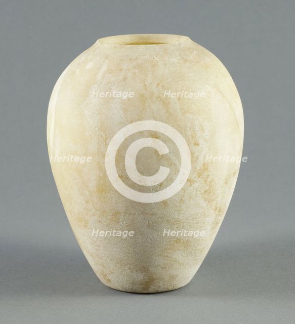 Vessel, Egypt, Early Dynastic Period-Old Kingdom, Dynasty 1-6 (about 3000-2181 BCE). Creator: Unknown.