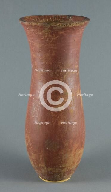 Vessel, Egypt, Predynastic Period, Naqada I (about 4000-3500 BCE). Creator: Unknown.