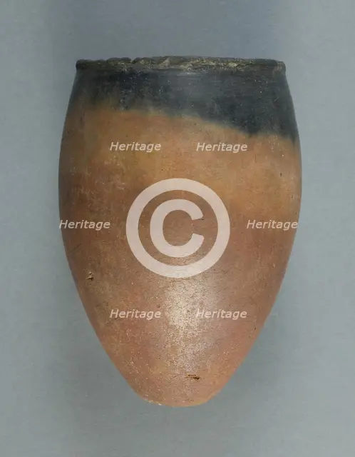 Vessel, Egypt, Predynastic Period, Naqada I-II (about 4000-3200 BCE). Creator: Unknown.