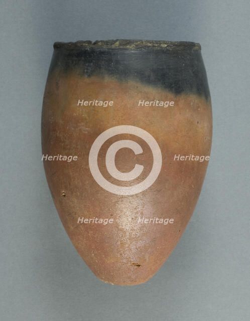 Vessel, Egypt, Predynastic Period, Naqada I-II (about 4000-3200 BCE). Creator: Unknown.