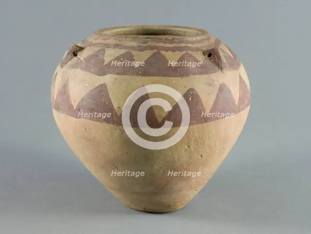 Vessel, Egypt, Predynastic Period, Naqada II (about 3800-3300 BCE). Creator: Unknown.