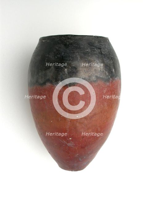 Vessel, Egypt, Predynastic Period, Naqada II (about 3800-3300 BCE). Creator: Unknown.