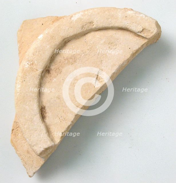 Vessel Fragment, Coptic, 4th-7th century. Creator: Unknown.