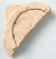 Vessel Fragment, Coptic, 4th-7th century. Creator: Unknown