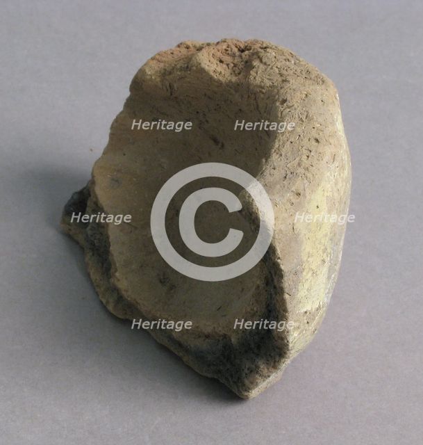 Vessel Fragment, Coptic, 4th-7th century. Creator: Unknown.