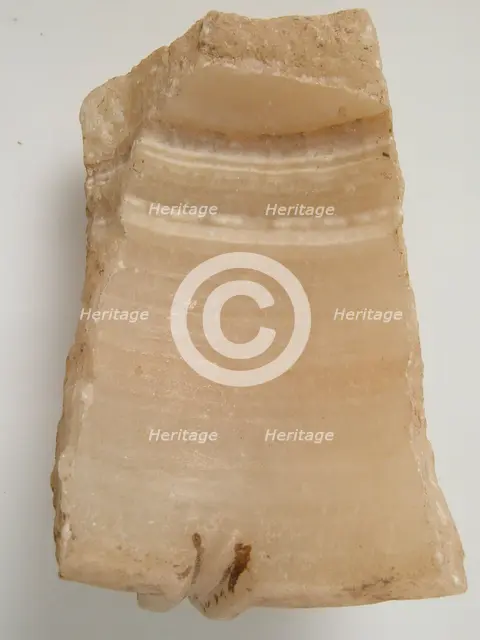 Vessel Fragment, Coptic, 4th-7th century. Creator: Unknown.