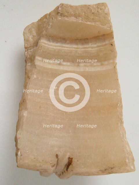 Vessel Fragment, Coptic, 4th-7th century. Creator: Unknown.