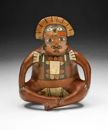 Vessel in the Form of a Seated Ruler, 180 B.C./A.D. 500. Creator: Unknown