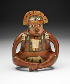 Vessel in the Form of a Seated Ruler, 180 B.C./A.D. 500. Creator: Unknown