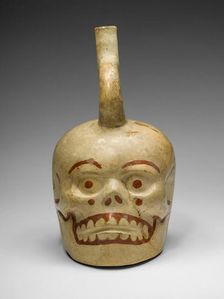 Vessel in the Form of a Skull, 100 B.C./A.D. 500. Creator: Unknown