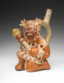 Vessel in the Form of a Warrior, 100 B.C./A.D. 500. Creator: Unknown