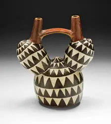 Vessel in the Form of an Achira Root, 180 B.C./A.D. 500. Creator: Unknown