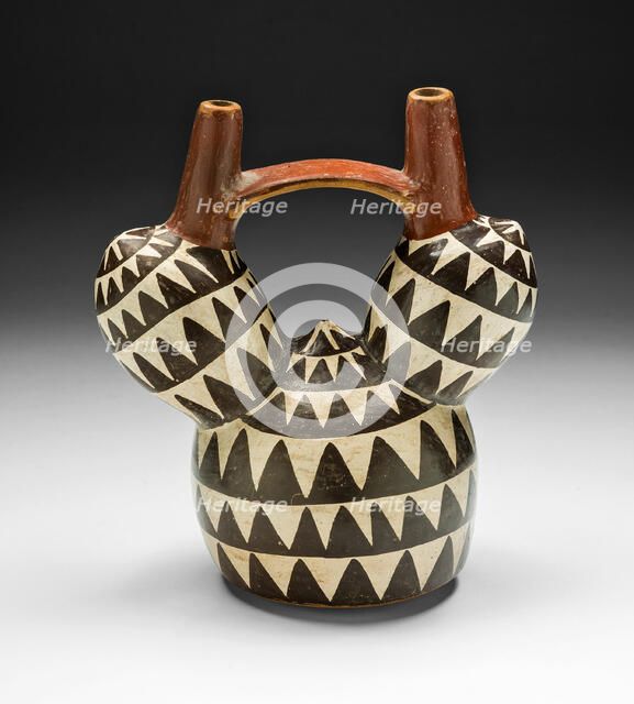 Vessel in the Form of an Achira Root, 180 B.C./A.D. 500. Creator: Unknown.