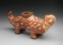 Vessel in the Form of an Animal with Four Legs and Long Tail, 400 B.C./A.D. 200. Creator: Unknown
