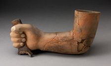 Vessel in the Form of an Arm, 100 B.C./A.D. 500. Creator: Unknown