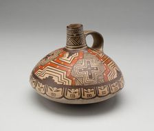 Vessel with Geometric Motifs, A.D. 600/1000. Creator: Unknown