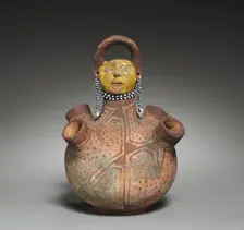 Vessel with Four Spouts, early 1800s?. Creator: Unknown