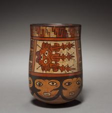 Vessel with Female Faces, 100 BC-700. Creator: Unknown
