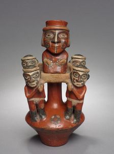 Vessel with Litter Group, 600-1000. Creator: Unknown