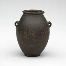 Vessel with Lug Handles, Egypt, Predynastic Period-Old Kingdom (about 4000-2250 BCE). Creator: Unknown
