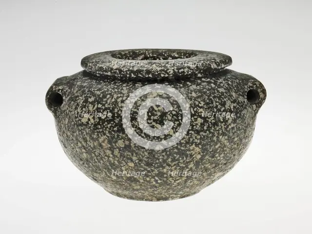 Vessel with Lug Handles, Egypt, Predynastic Period/Old Kingdom (about 4000-2250 BCE). Creator: Unknown.