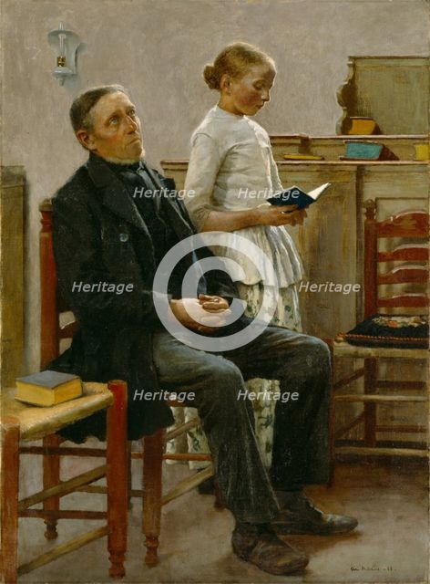 Vespers, 1888. Creator: Gari Melchers.