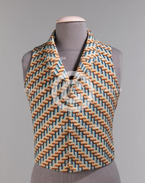 Vest, American, 1835-40. Creator: Unknown.