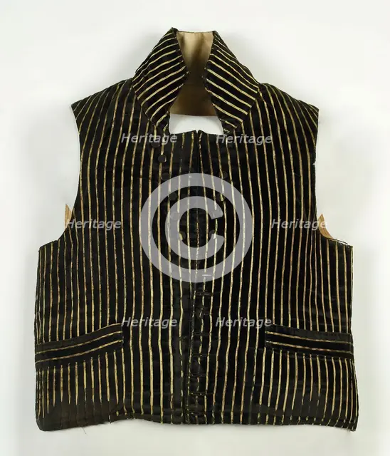 Vest, American, 1830-39. Creator: Unknown.
