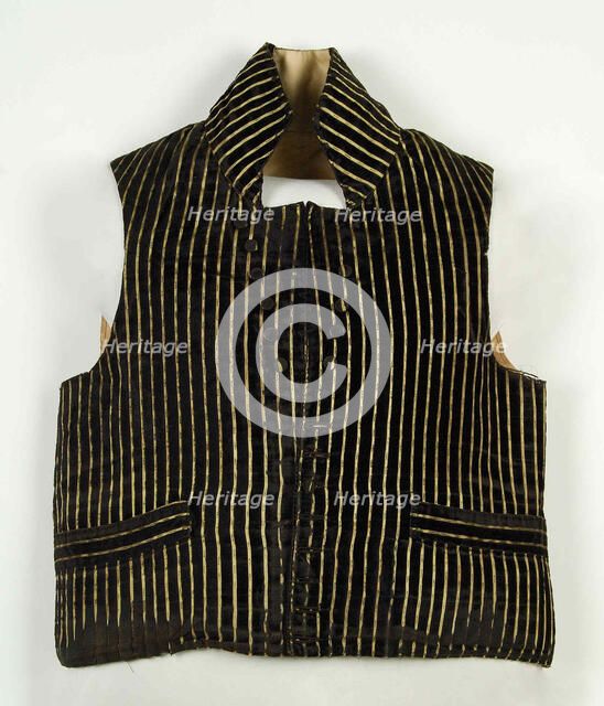 Vest, American, 1830-39. Creator: Unknown.