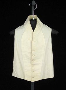 Vest, American, 1830-39. Creator: Unknown