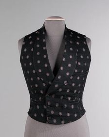 Vest, American, 1845-60. Creator: Unknown