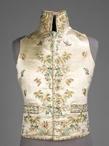 Vest, French, 1780-90. Creator: Unknown