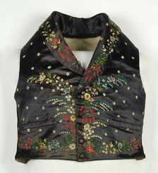 Vest, French, 1840-60. Creator: Unknown