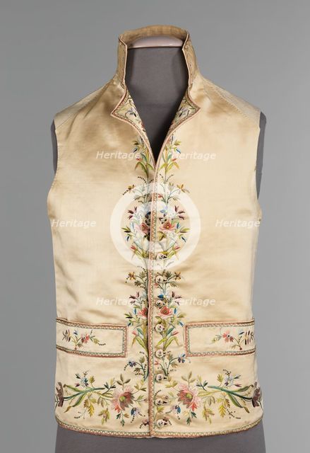 Vest, French, 1800-1815. Creator: Unknown.