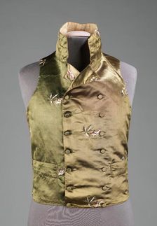 Vest, probably British, 1800-1810. Creator: Unknown