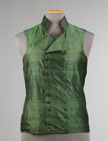 Vest, probably British, 1810-19. Creator: Unknown