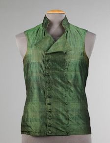 Vest, probably British, 1810-19. Creator: Unknown