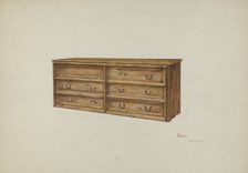 Vestment Chest, 1940. Creator: Hal Blakeley