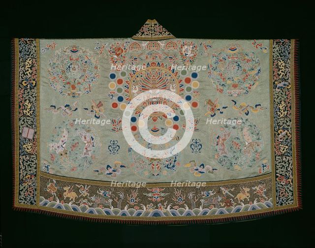 Vestment (For a First-degree Taoist Priest), China, Qing dynasty (1644-1911), 1825/75. Creator: Unknown.
