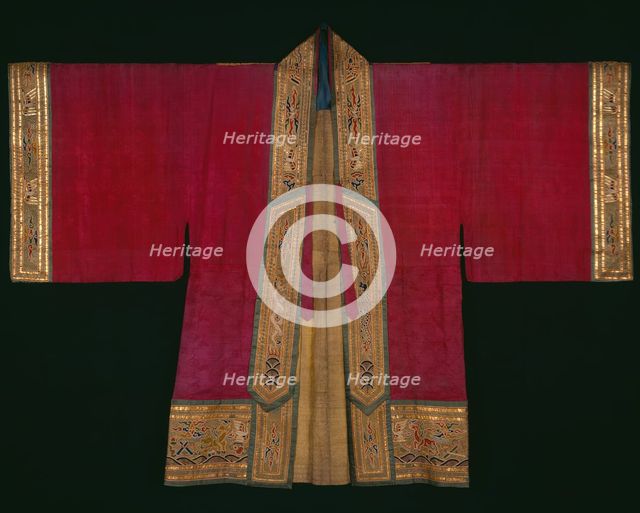 Vestment (For a Second-degree Taoist Priest), China, Qing dynasty (1644-1911), 1801/50. Creator: Unknown.