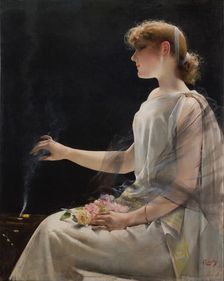 Vestal, 1900. Creator: Corcos, Vittorio Matteo (1859-1933)