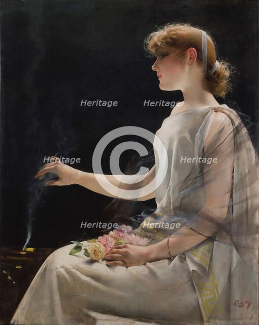Vestal, 1900. Creator: Corcos, Vittorio Matteo (1859-1933).