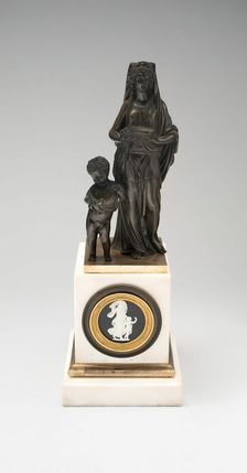 Vestal and Boy, Burslem, 1775/1800. Creator: Wedgwood