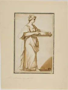 Vestal Virgin Tuccia, n.d. Creator: Gaetano Gandolfi