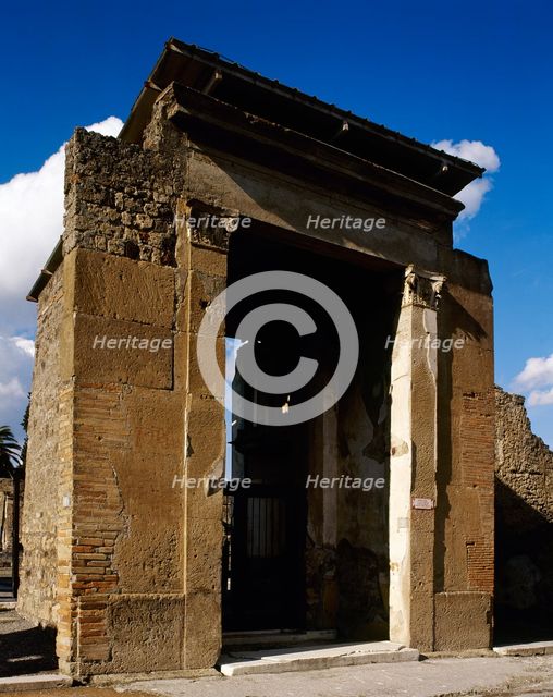 Vestibulum of the House of the Faun, Pompeii, Campania, Italy, 2002. Creator: LTL.
