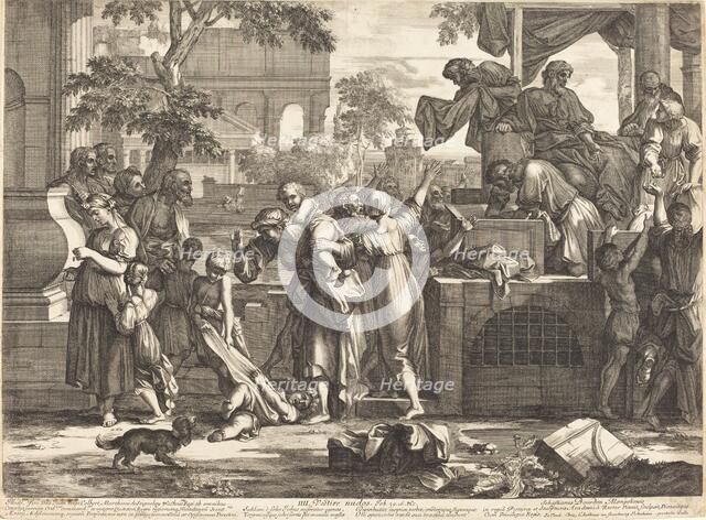 Vestine nudos, 1665/1670. Creator: Sébastien Bourdon.