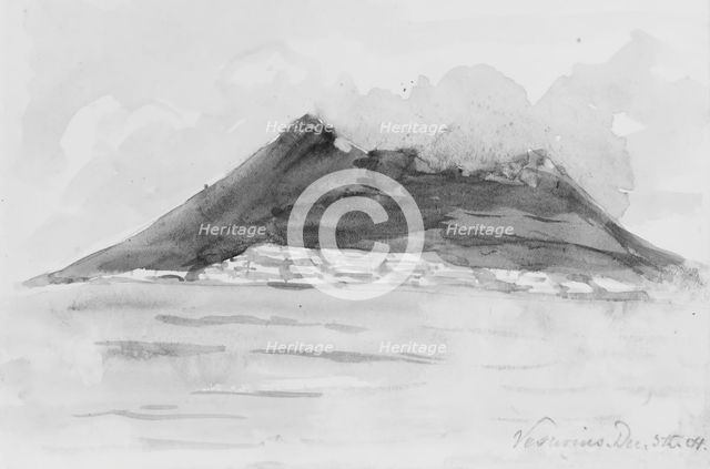 Vesuvius, 1904. Creator: Mary Newbold Sargent.