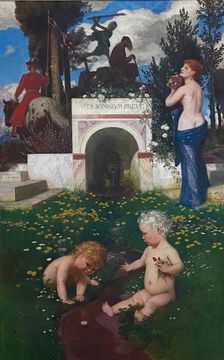 Vita somnium breve, (Life, a Short Dream), 1888. Creator: Arnold Bocklin