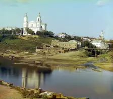 Vitebsk: Assumption Cathedral, 1912. Creator: Sergey Mikhaylovich Prokudin-Gorsky